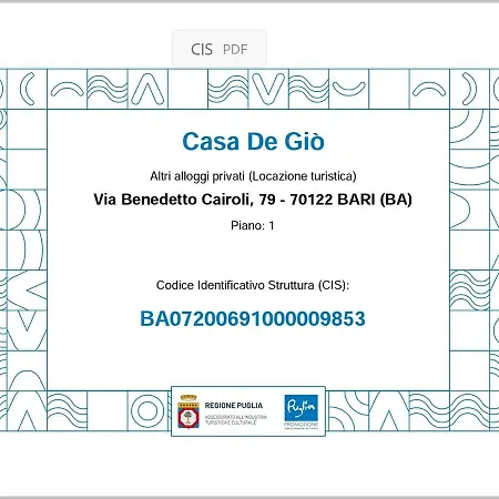 Casa De Gio * باري